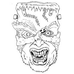 Dessin à colorier: Horreur et Effrayant (Autres) #181159 - Coloriages à Imprimer Gratuits