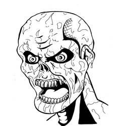 Dessin à colorier: Horreur et Effrayant (Autres) #181163 - Coloriages à Imprimer Gratuits