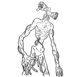 Dessin à colorier: Horreur et Effrayant (Autres) #186137 - Coloriages à Imprimer Gratuits