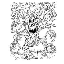 Dessin à colorier: Horreur et Effrayant (Autres) #193648 - Coloriages à Imprimer Gratuits