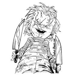 Dessin à colorier: Horreur et Effrayant (Autres) #193653 - Coloriages à Imprimer Gratuits