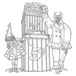 Dessin à colorier: Horreur et Effrayant (Autres) #193654 - Coloriages à Imprimer Gratuits