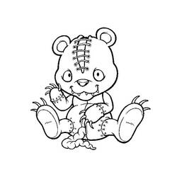 Dessin à colorier: Horreur et Effrayant (Autres) #193680 - Coloriages à Imprimer Gratuits