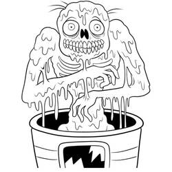 Dessin à colorier: Horreur et Effrayant (Autres) #193689 - Coloriages à Imprimer Gratuits