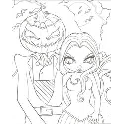 Dessin à colorier: Horreur et Effrayant (Autres) #194058 - Coloriages à Imprimer Gratuits