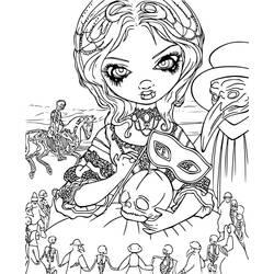 Dessin à colorier: Horreur et Effrayant (Autres) #194059 - Coloriages à Imprimer Gratuits