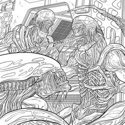 Dessin à colorier: Horreur et Effrayant (Autres) #194061 - Coloriages à Imprimer Gratuits