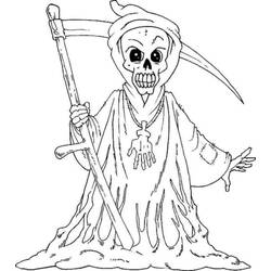 Dessin à colorier: Horreur et Effrayant (Autres) #194063 - Coloriages à Imprimer Gratuits