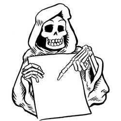 Dessin à colorier: Horreur et Effrayant (Autres) #194064 - Coloriages à Imprimer Gratuits