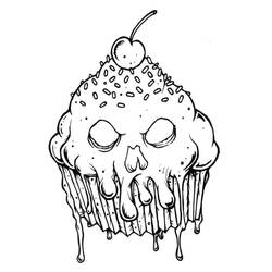 Dessin à colorier: Horreur et Effrayant (Autres) #194066 - Coloriages à Imprimer Gratuits