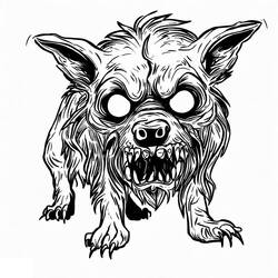 Dessin à colorier: Horreur et Effrayant (Autres) #194081 - Coloriages à Imprimer Gratuits