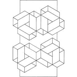 Dessin à colorier: Illusion d’optique (Autres) #213957 - Coloriages à Imprimer Gratuits