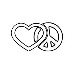 Dessin à colorier: Paix (Autres) #210623 - Coloriages à Imprimer Gratuits