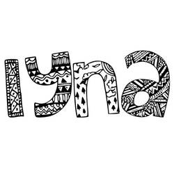 Dessin à colorier: Prénom (Autres) #190554 - Coloriages à Imprimer Gratuits