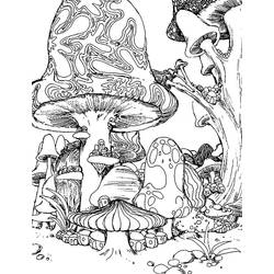 Coloriage Psychedelique (Autres) #210039 à imprimer et colorier