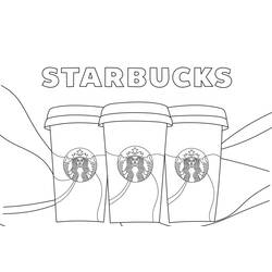 Dessin à colorier: Starbucks (Autres) #213912 - Coloriages à Imprimer Gratuits