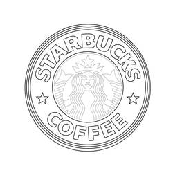 Dessin à colorier: Starbucks (Autres) #213921 - Coloriages à Imprimer Gratuits