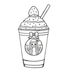 Dessin à colorier: Starbucks (Autres) #213925 - Coloriages à Imprimer Gratuits