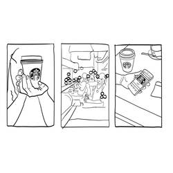 Dessin à colorier: Starbucks (Autres) #213926 - Coloriages à Imprimer Gratuits