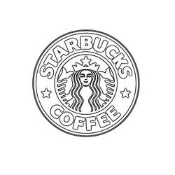 Dessin à colorier: Starbucks (Autres) #213929 - Coloriages à Imprimer Gratuits