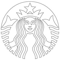 Dessin à colorier: Starbucks (Autres) #213930 - Coloriages à Imprimer Gratuits