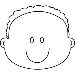 Dessin à colorier: Visage (Autres) #211979 - Coloriages à Imprimer Gratuits