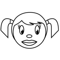 Dessin à colorier: Visage (Autres) #211999 - Coloriages à Imprimer Gratuits