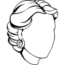 Dessin à colorier: Visage (Autres) #212017 - Coloriages à Imprimer Gratuits