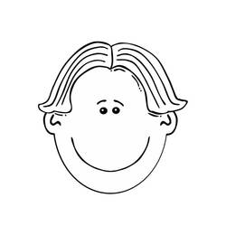 Coloriage Visage (Autres) #212019 à imprimer et colorier