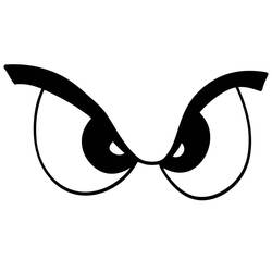 Dessin à colorier: Yeux (Autres) #201277 - Coloriages à Imprimer Gratuits