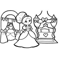 Dessin à colorier: Chambre (Bâtiments et Architecture) #203896 - Coloriages à Imprimer Gratuits