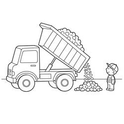 Dessin à colorier: Chantier (Bâtiments et Architecture) #220879 - Coloriages à Imprimer Gratuits