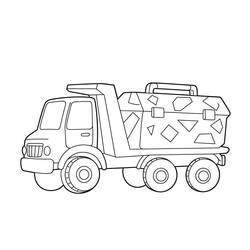 Dessin à colorier: Chantier (Bâtiments et Architecture) #220884 - Coloriages à Imprimer Gratuits