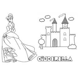 Dessin à colorier: Chateau (Bâtiments et Architecture) #62174 - Coloriages à Imprimer Gratuits