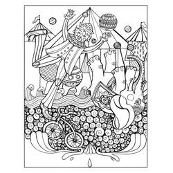 Dessin à colorier: Cirque (Bâtiments et Architecture) #190049 - Coloriages à Imprimer Gratuits