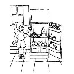 Coloriage Cuisine (Bâtiments et Architecture) #211567 à imprimer et colorier