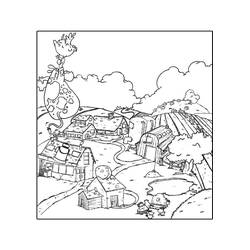 Dessin à colorier: Ferme (Bâtiments et Architecture) #183699 - Coloriages à Imprimer Gratuits