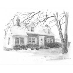 Dessin à colorier: Maison (Bâtiments et Architecture) #66461 - Coloriages à Imprimer Gratuits