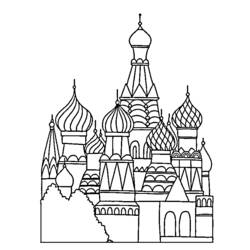 Dessin à colorier: Palais (Bâtiments et Architecture) #62574 - Coloriages à imprimer