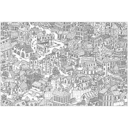 Dessin à colorier: Ville (Bâtiments et Architecture) #200602 - Coloriages à Imprimer Gratuits