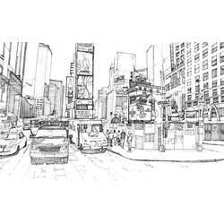 Coloriage Ville (Bâtiments et Architecture) #200608 à imprimer et colorier