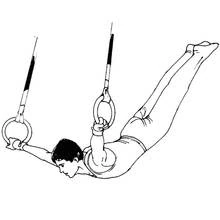 Dessin à colorier: Acrobate (Carrières et Professions) #87515 - Coloriages à Imprimer Gratuits