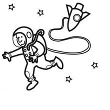 Dessin à colorier: Astronaute (Carrières et Professions) #87598 - Coloriages à Imprimer Gratuits