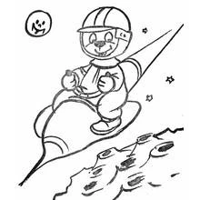 Dessin à colorier: Astronaute (Carrières et Professions) #87605 - Coloriages à Imprimer Gratuits