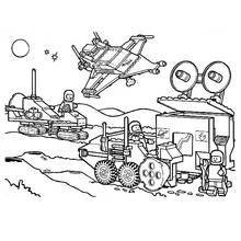 Dessin à colorier: Astronaute (Carrières et Professions) #87677 - Coloriages à Imprimer Gratuits