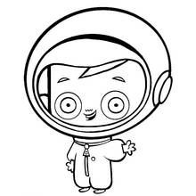 Dessin à colorier: Astronaute (Carrières et Professions) #87705 - Coloriages à Imprimer Gratuits