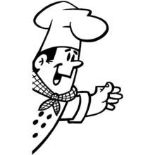 Dessin à colorier: Boulanger (Carrières et Professions) #89948 - Coloriages à Imprimer Gratuits