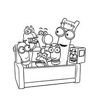 Dessin à colorier: Bricoleur (Carrières et Professions) #90265 - Coloriages à Imprimer Gratuits