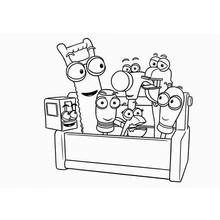 Dessin à colorier: Bricoleur (Carrières et Professions) #90305 - Coloriages à Imprimer Gratuits