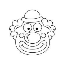Dessin à colorier: Clown (Carrières et Professions) #90897 - Coloriages à Imprimer Gratuits